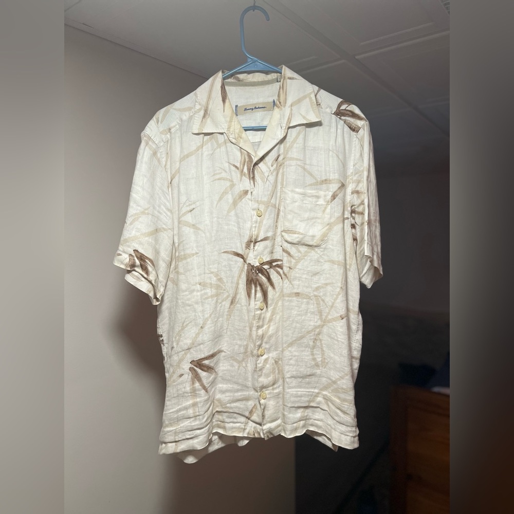 Tommy Bahama, men’s button down shirt